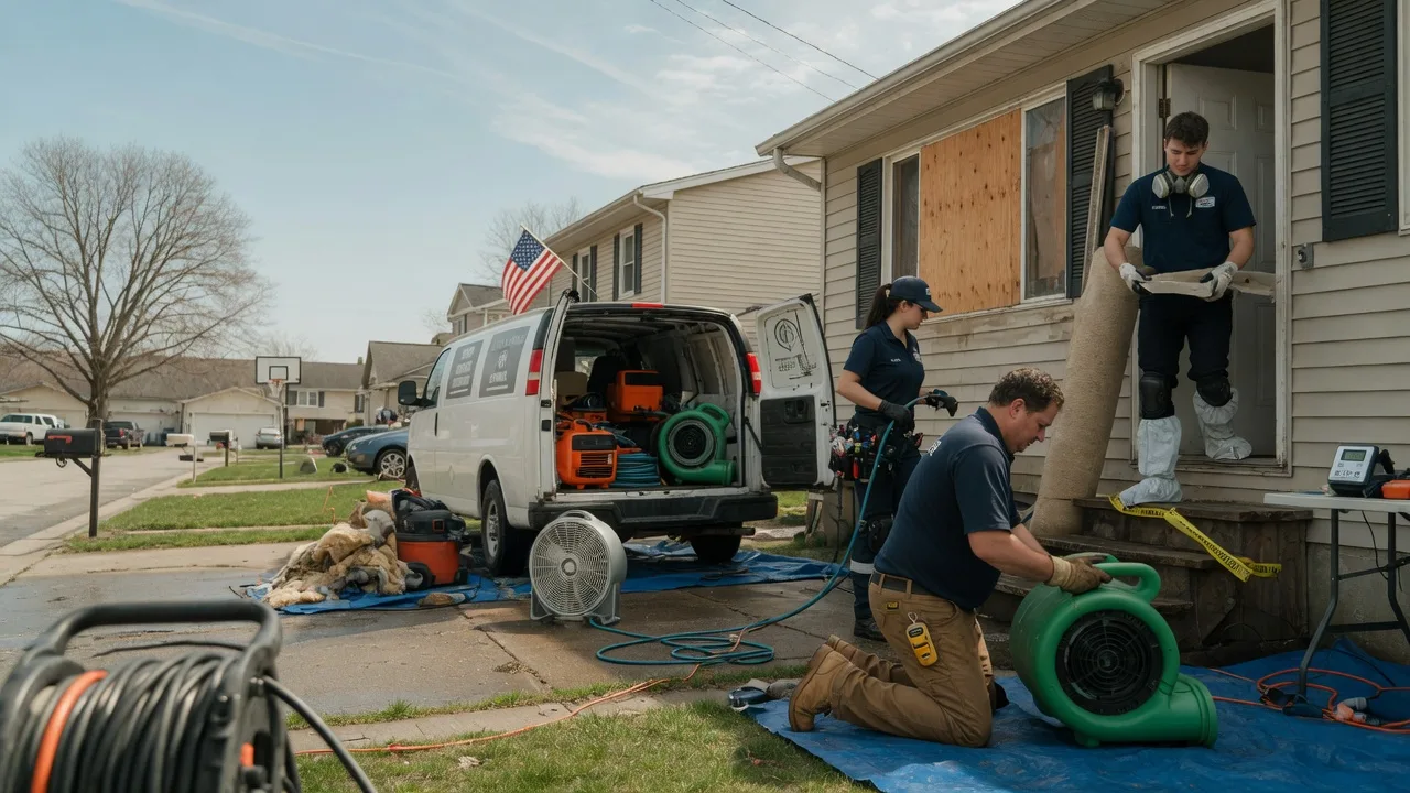 Water Damage Restoration in Montezuma, KS near me